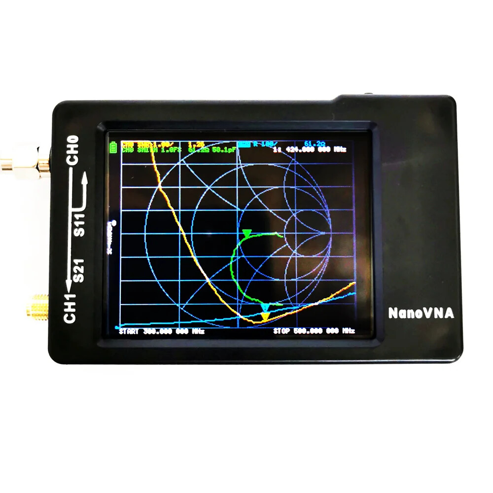 2.8" LCD 1.5GHz HF VHF UHF UV Vector Network Analyzer Antenna Spectrum analyzer