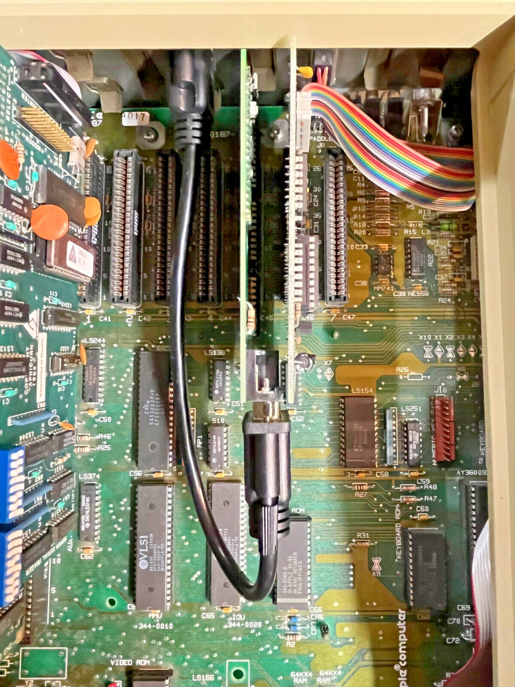 APPLE II and II+ VGA Graphics Card Sharp Graphics! Fully Built and Programmed