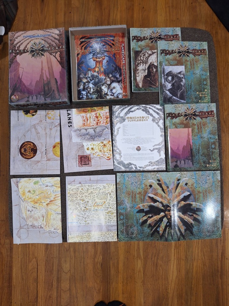 AD&D Planescape Campaign Setting Box Set Complete
