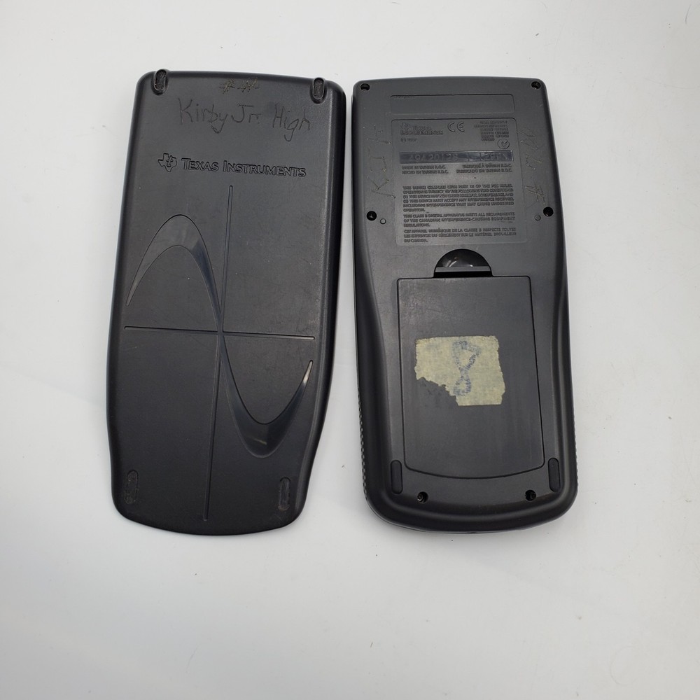 Texas Instruments TI-83 Calculator, Black, Tested and Fully Functional