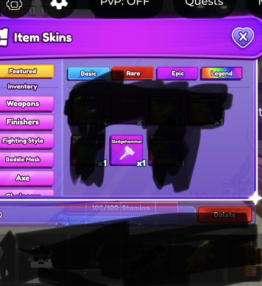 Sledgehammer baddies