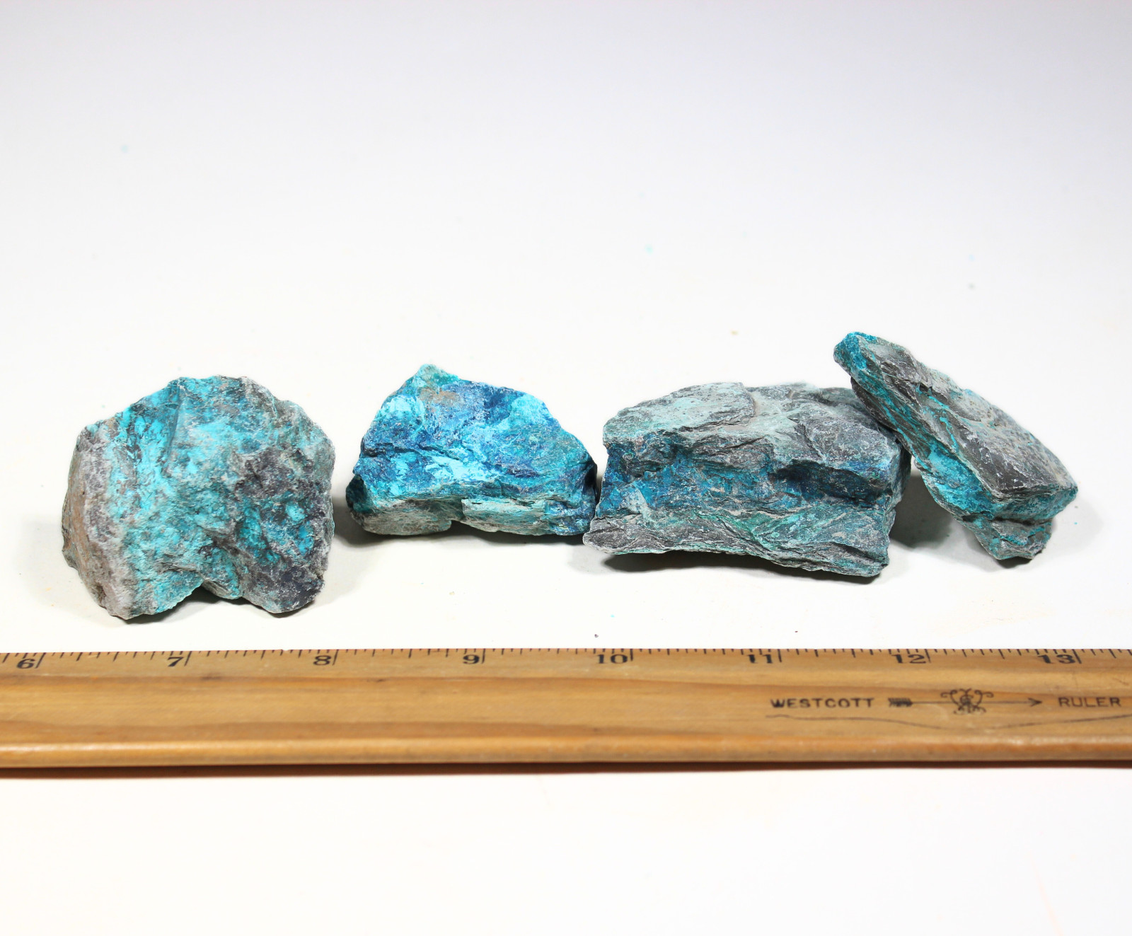 Chrysocolla "A" Grade - Rough Rocks for Tumbling - Bulk Wholesale options