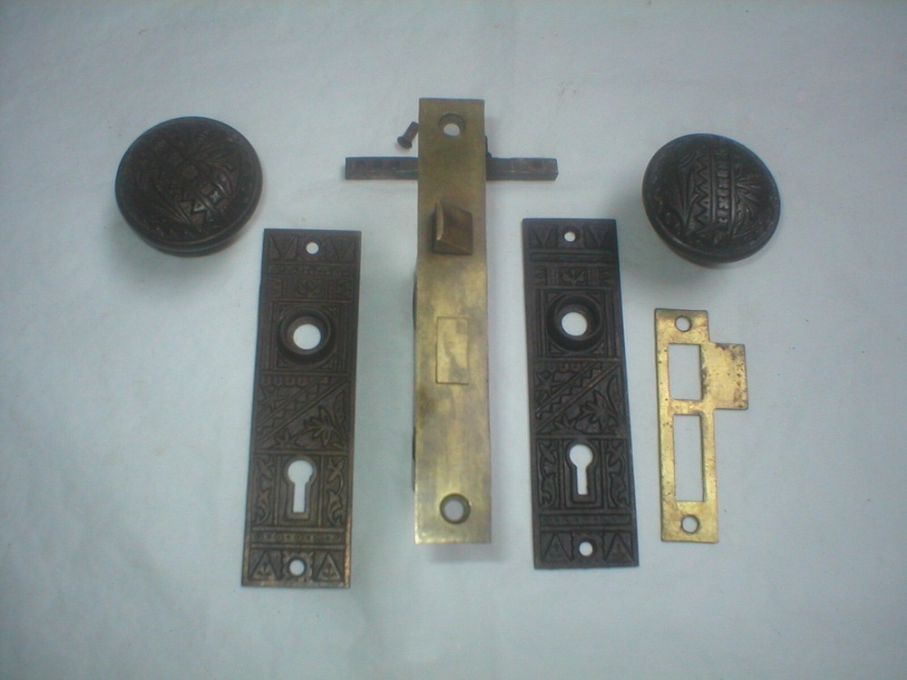 Antique Victorian Era Door Hardware