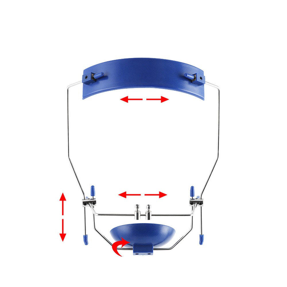 Dental Orthodontic Reverse Pull Headgear Facemask Facial Mascara Adjustable