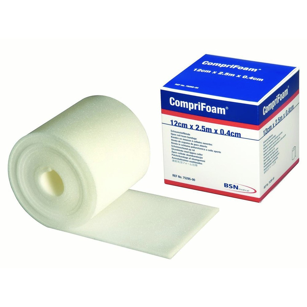 CompriFoam Foam Padding Bandage White 7529500 1 Ct