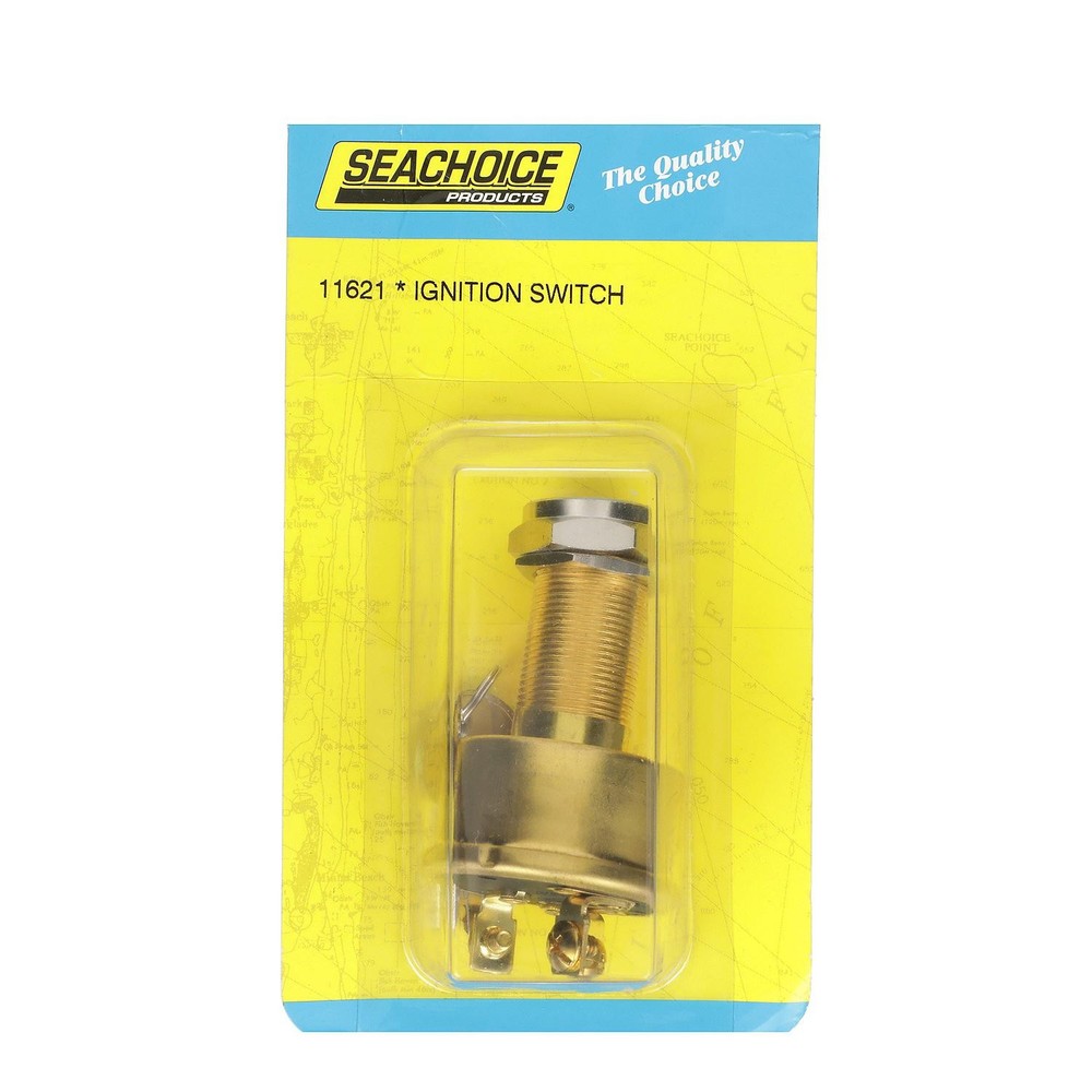 Seachoice 11621 3 Position Heavy Duty Ignition Starter Switch