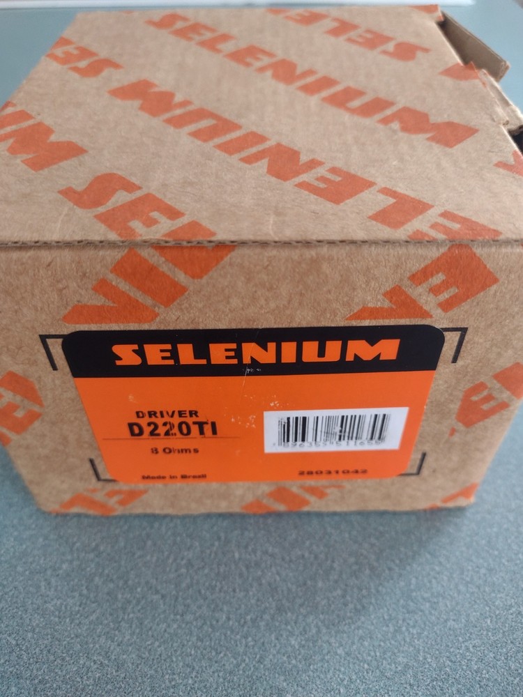 New JBL Selenium D220TI 1" Titanium Compression Horn 8 Ohm Driver Free Shipping