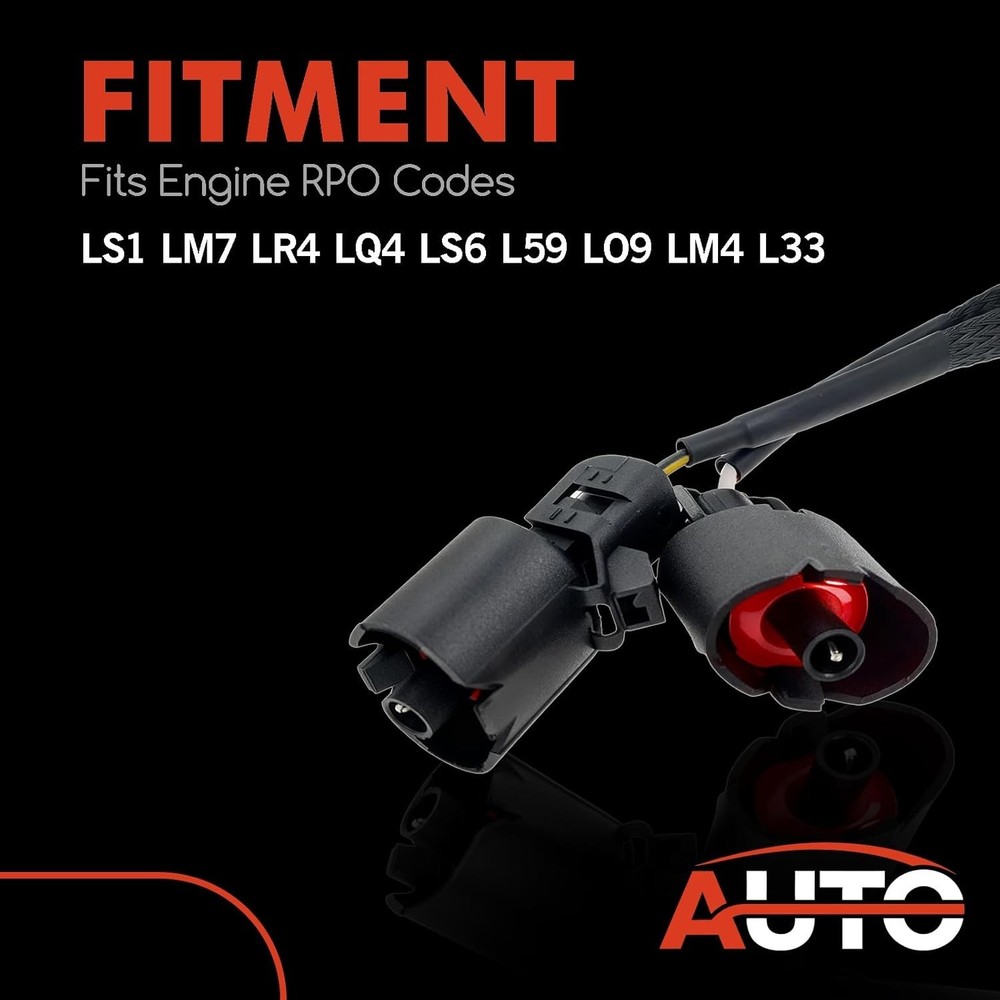 Gen 3 LS Knock Sensor Extension Relocation Harness 41'' Compatible with LS1 LS6