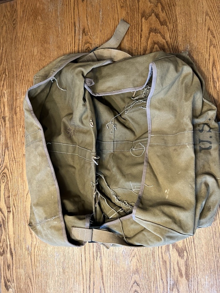 WW1 Unit Marked Canvas Squad Bag