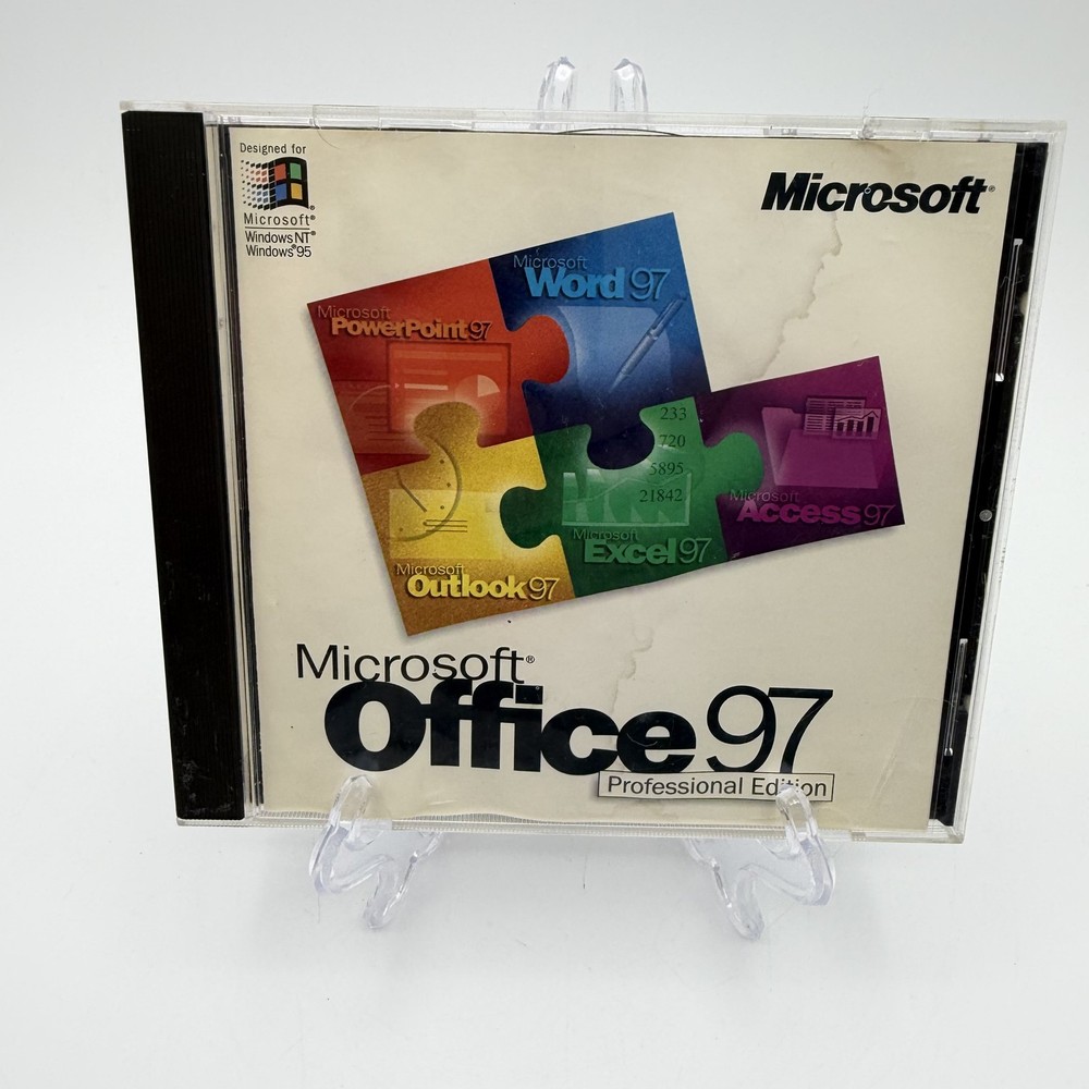 Microsoft Office 97 Professional Edition CD-ROM for Windows 95 / NT SR-1