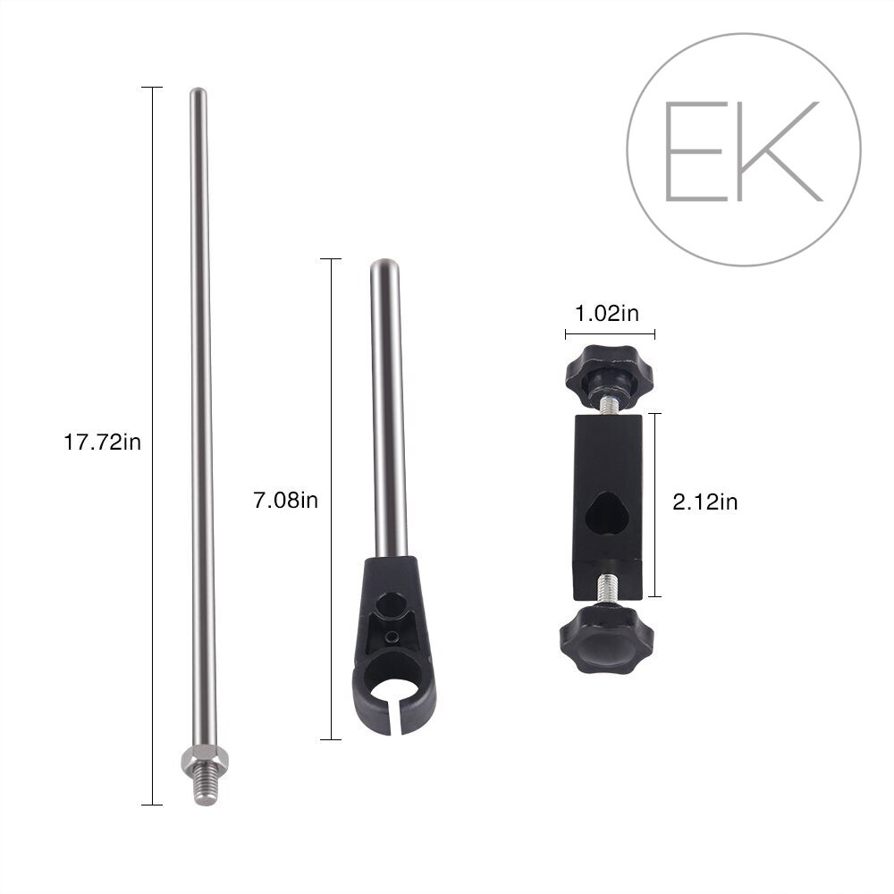 External Temperature Sensor PT1000 & Support Clamp - Compatib Four E's MI0102003