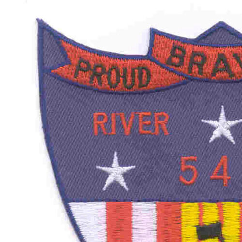 RIVDIV 543 River Division Patch Proud Brave Reliable