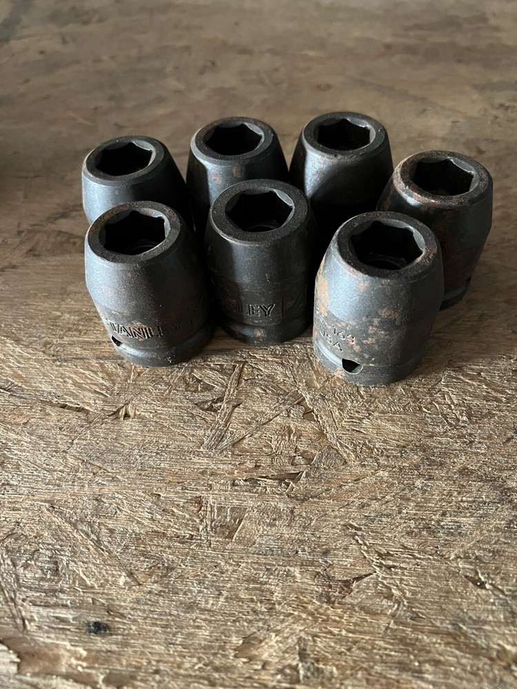 Stanley/Proto 85-163, 6 Point 3/4" Drive 3/4” Impact Socket Surface Rust New