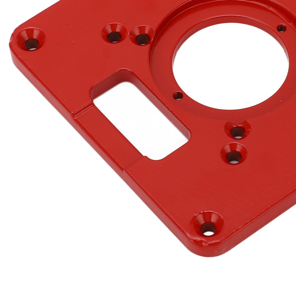 Universal Router Table Insert Plate For Precise Alignment In Woodworking