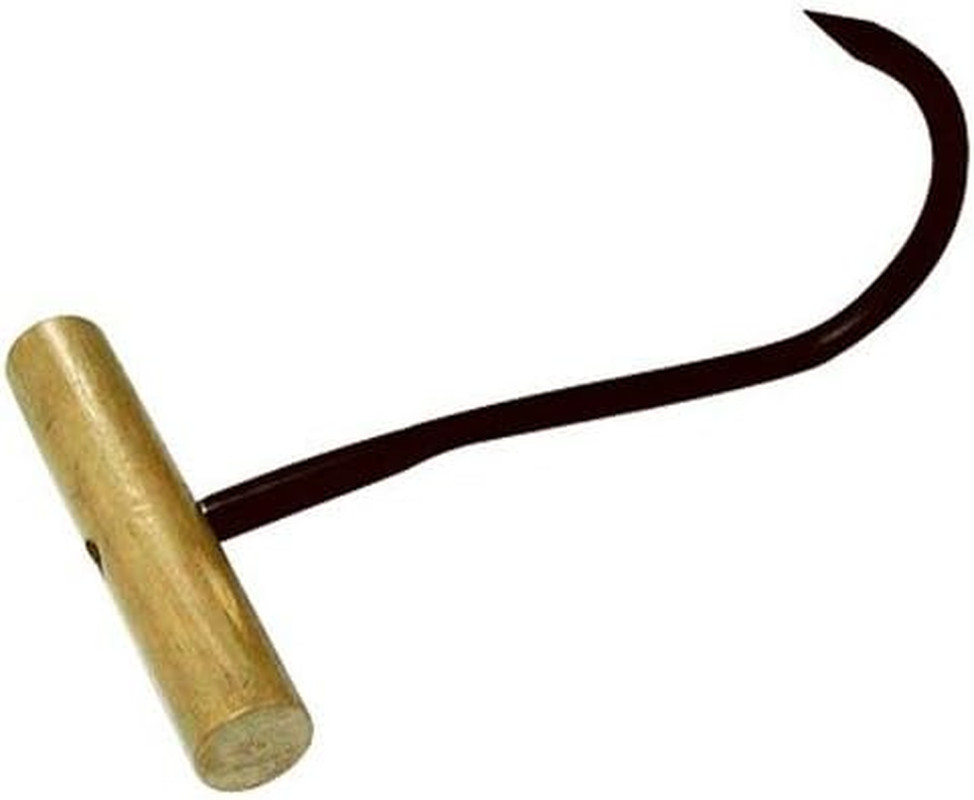 S47010700 9 Inch Black Metal Hay Hook