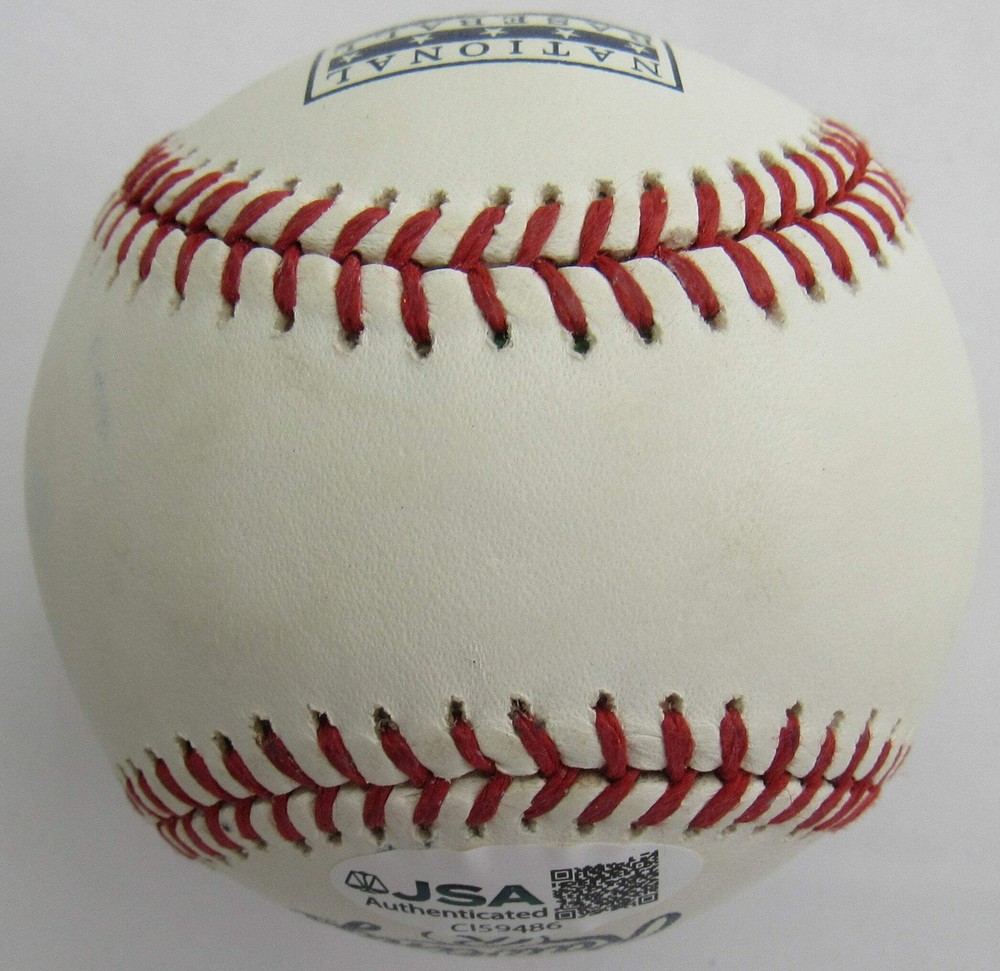 Reggie Jackson Signed Auto Baseball JSA CI59486