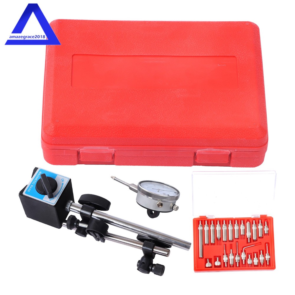 Dial Indicator, Magnetic Base & Point Precision Inspection Set 0-1'' Range