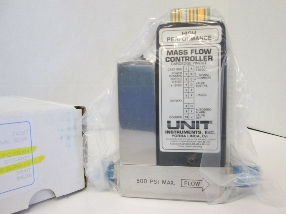 Unit UFC-1500A, MFC, Mass Flow Controller, O2, 10 SLPM