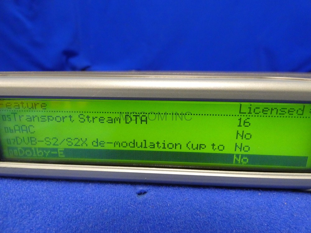 Harmonic ProView 7100 Series PVR-7110 Integrated Receiver/ Decoder w/LNB