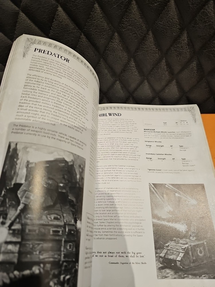 Warhammer 40k Space Marines Codex Old OOP BKS9