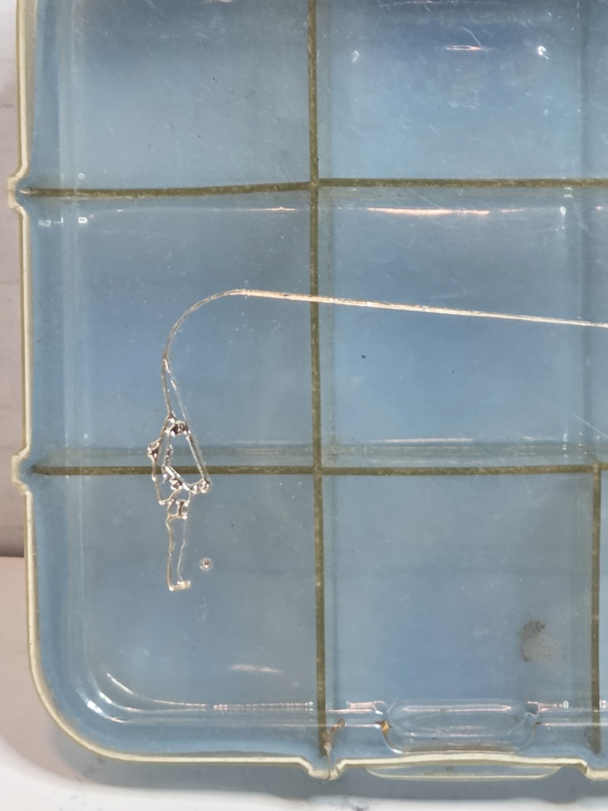 Vintage Orvis Bill Dewitt Plastic Multi Tray Fly Box Fly Fishing