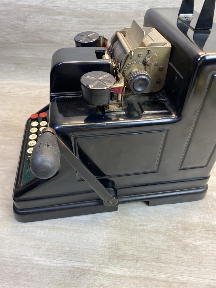Antique Dalton Adding, listing, & Calculating Machine CLEAN READ MISSING KEY