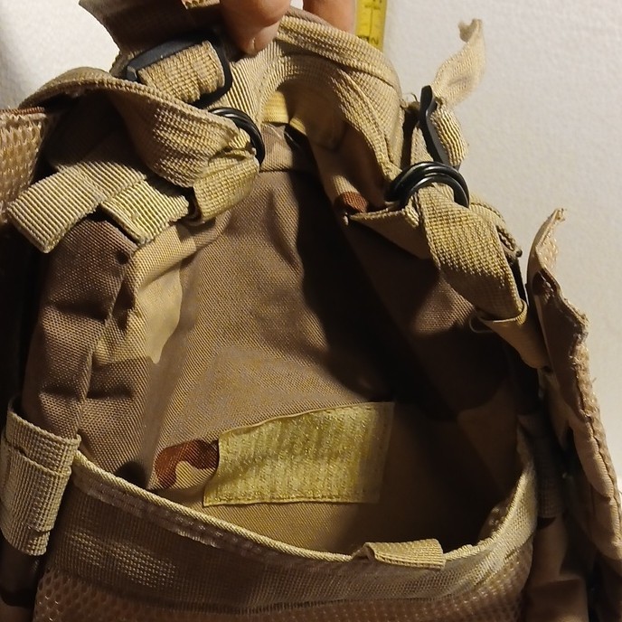 Camouflage Tactical Backpack Nylon MOLLE Multi-Compartment Adjustable Straps