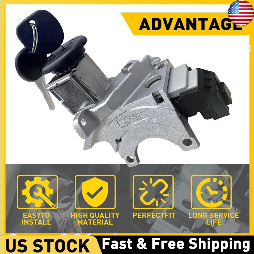 Ignition Lock Cylinder Housing With Passlock Sensor Replace GMC # 88965342 EOA