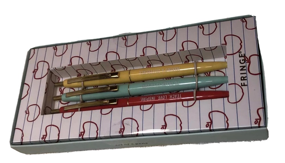 Fringe Pen Set Black Ink B/N