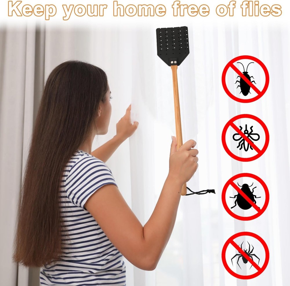 Fly Swatters Leather Heavy Duty Manual