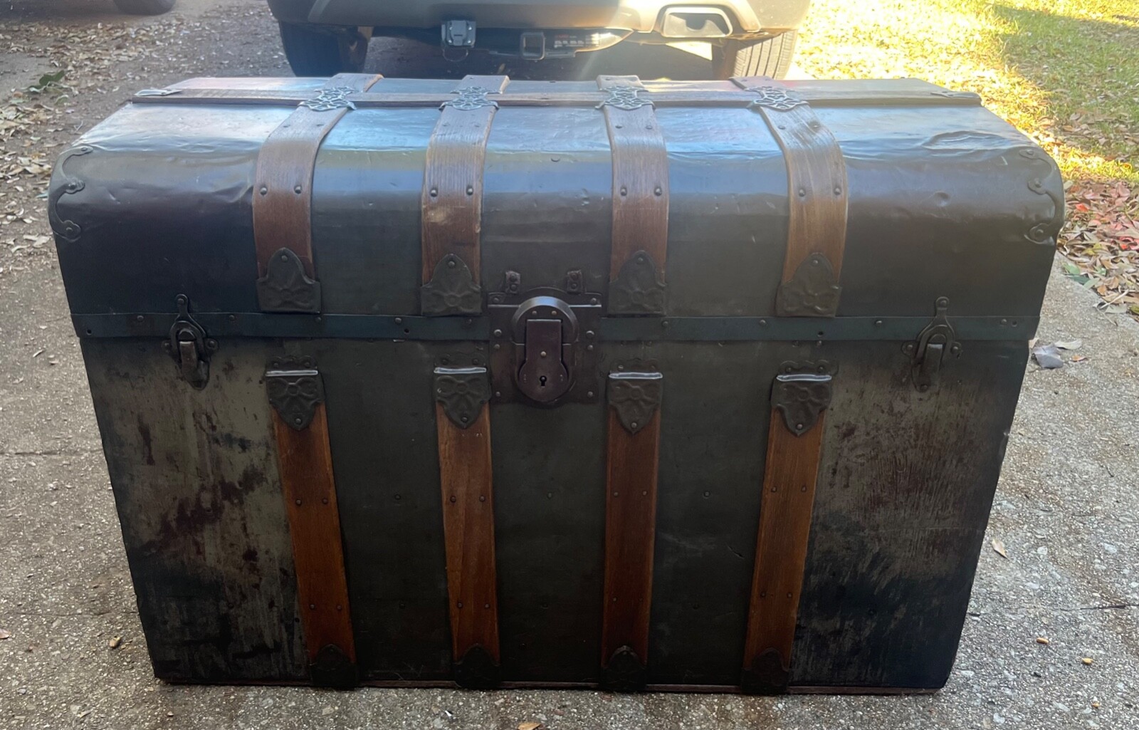 Vintage Steamer Trunk