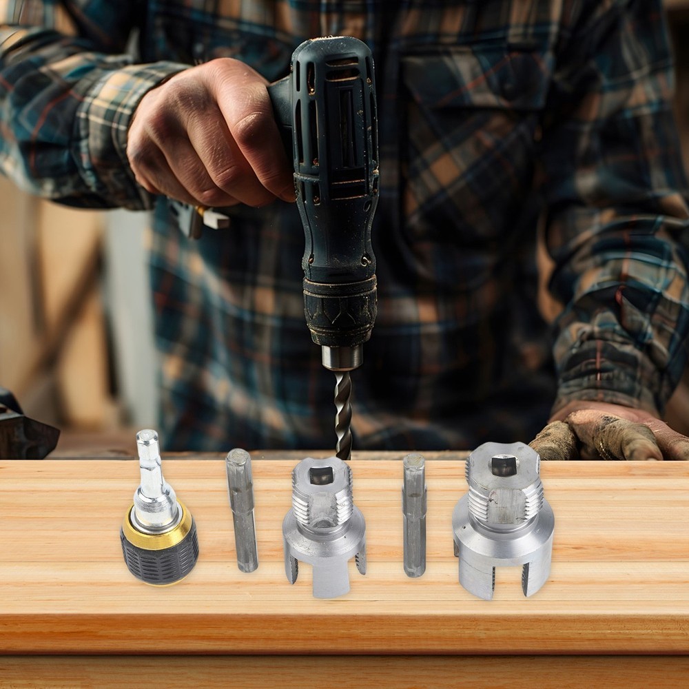 Thread Cutting Tool Hexagonal Shank Coupling Integrated 1-Piece Design