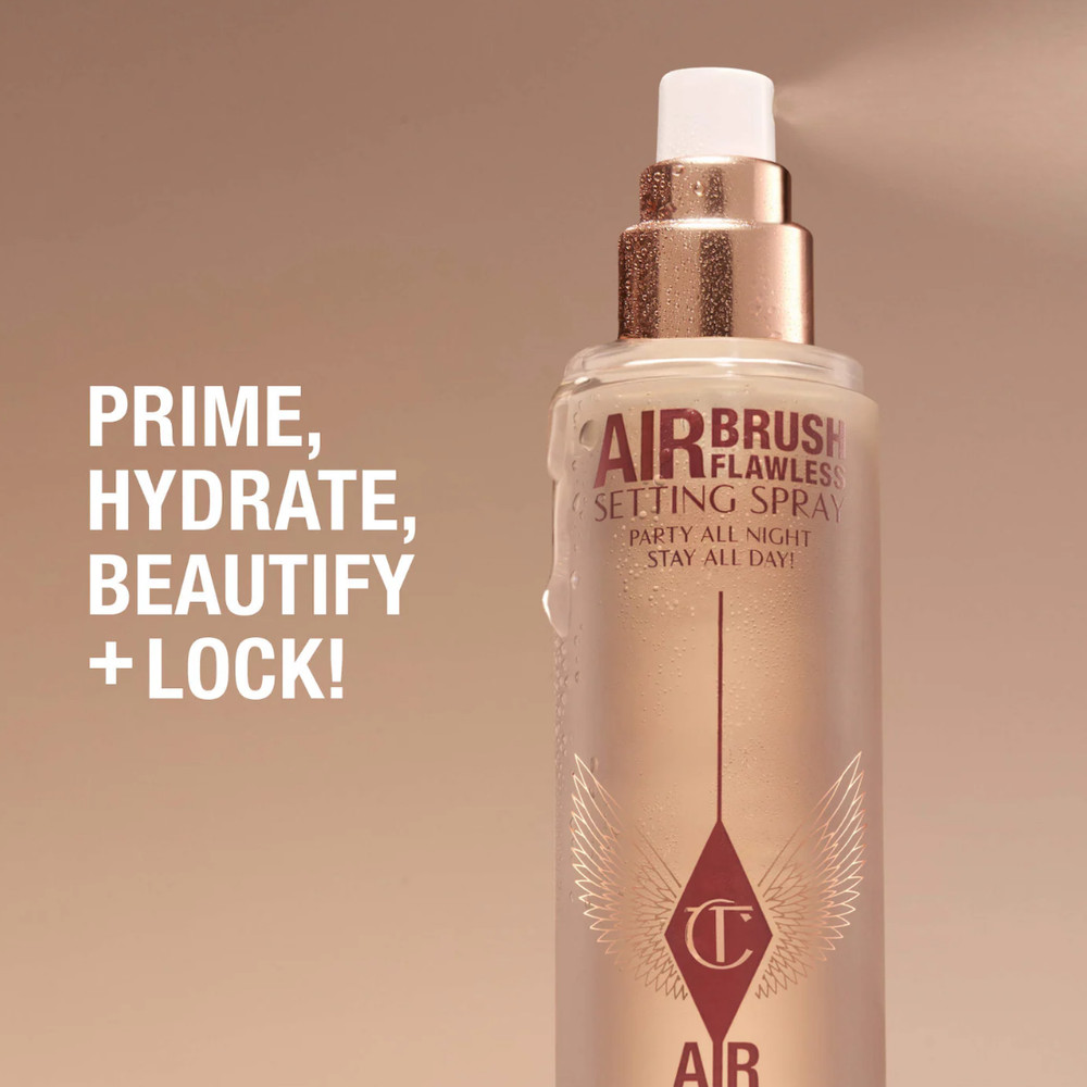Authentic Charlotte Tilbury Hydrating & Waterproof Setting Spray 3.3 oz / 100 ml