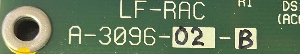 Sedecal LF-RAC A-3096-02-B Board