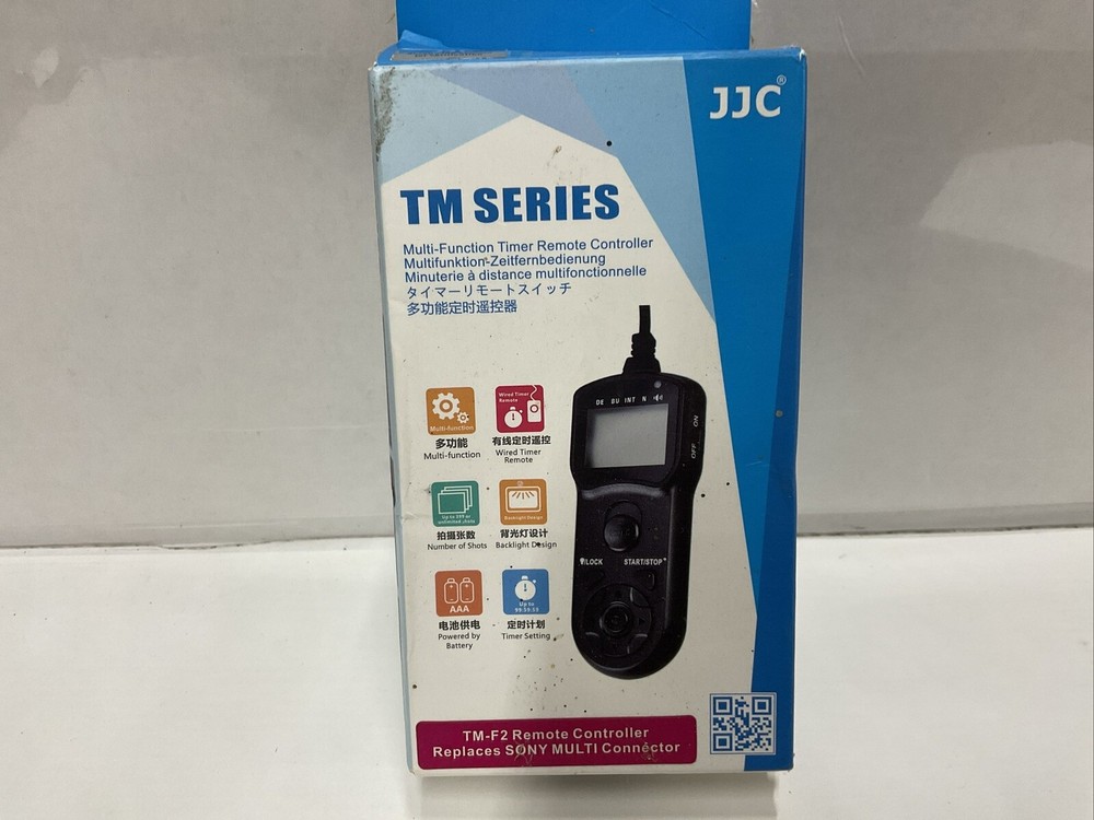 JJC TM SERIES Multi-Function Timer Remote Controller-L👀K-replaces Sony