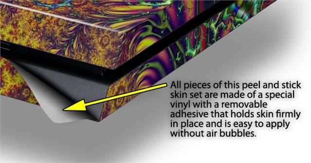 Skin for original PS4 Gaming Console Fire Water