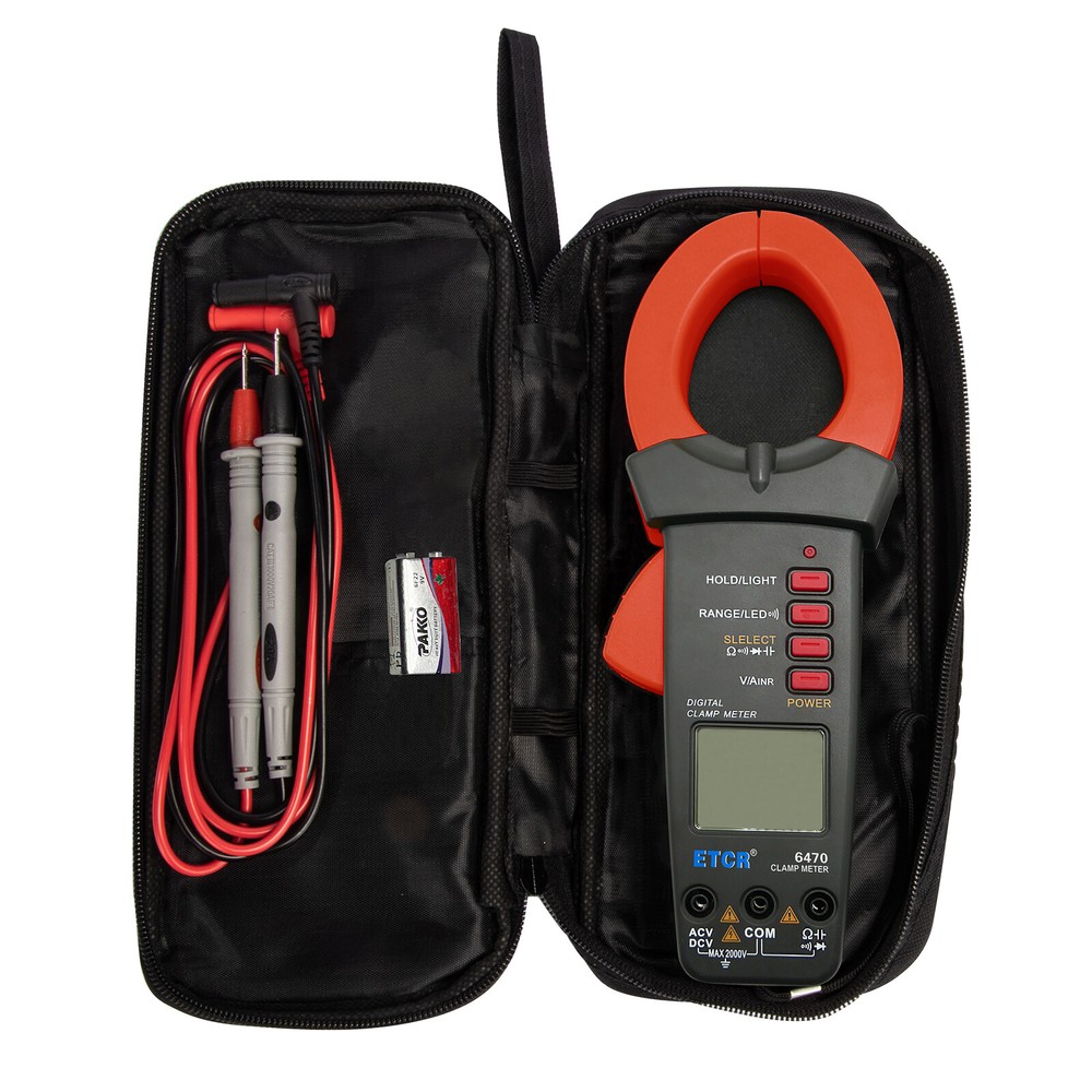 ETCR6470 Clamp Multimeter with Large Screen Digital ✦KD