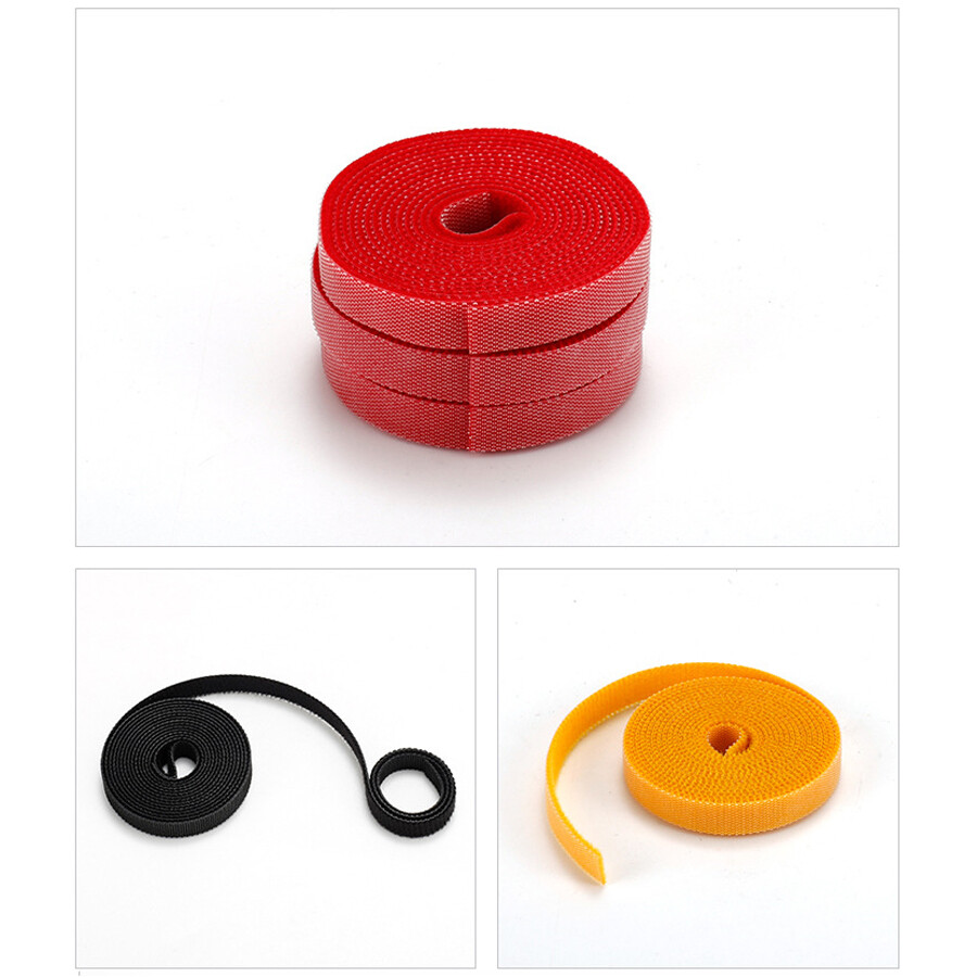 Back To Back Hook＆Loop Fastener Tape Self-Gripping Cable Tie Width 10/15/20/25mm
