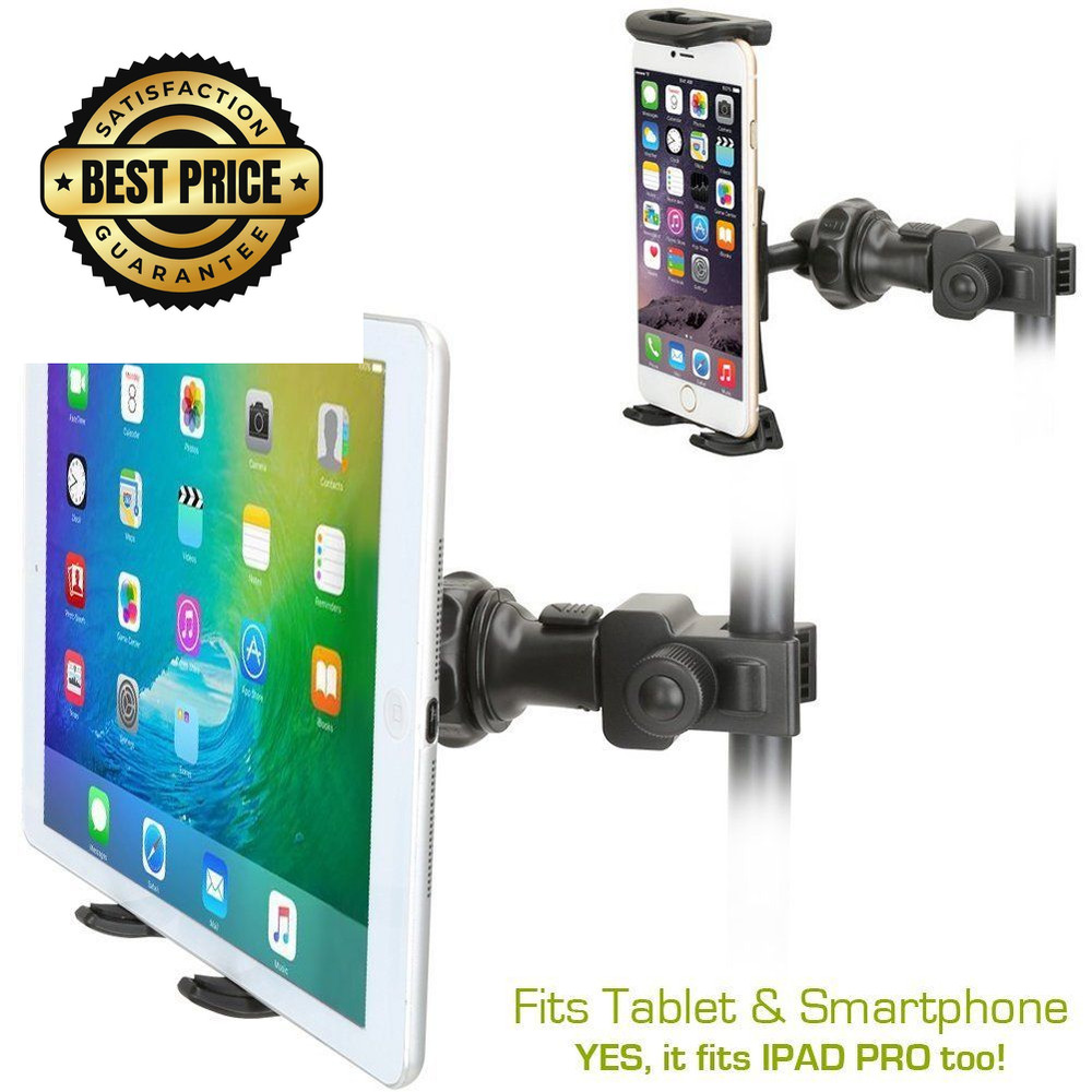 Accessory Basics EasyAdjust cymbal Microphone Mic Stand Tablet Mount black