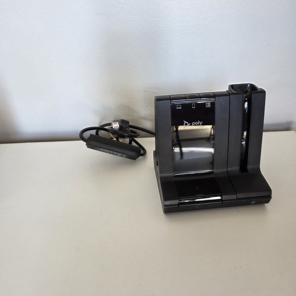 Poly W8200B Charging Base For Plantronics Poly S8240 Headset | tested