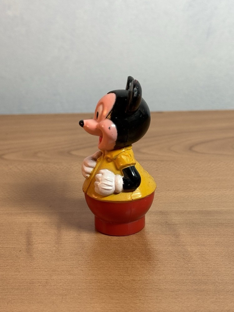 Vintage Mickey Mouse Figure 2.75”