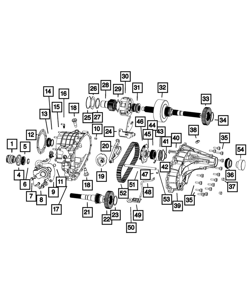 Genuine Mopar Snap Ring 5072460AA