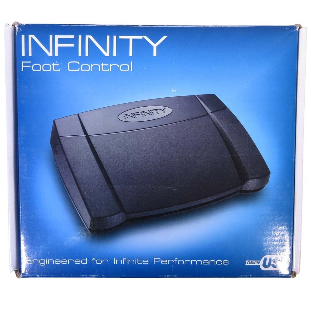Infinity IN-USB-2 Foot Control Pedal Version 14 With Computer Plug In
