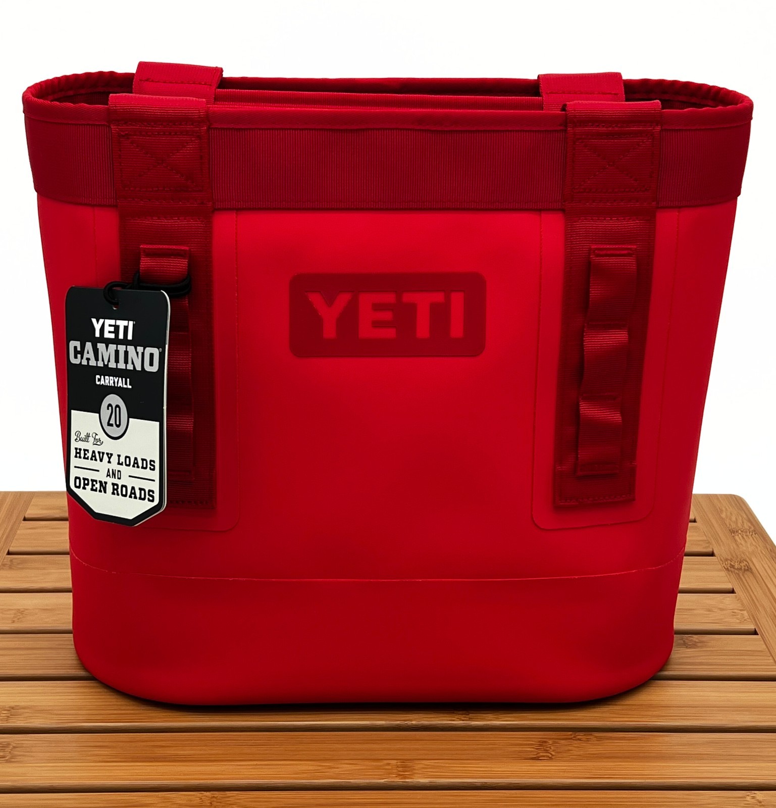 YETI Camino 20 Carryall Tote Rescue Red ⚡Ships Fast New with All Tags