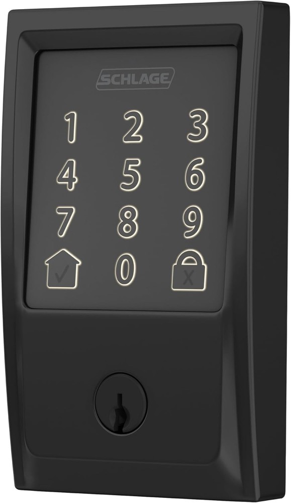 Schlage Encode Smart WiFi Deadbolt Lock Touchscreen Keyless Entry Alexa Google