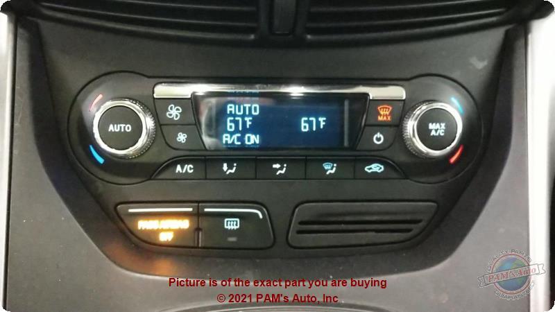 Used A/C Selector Switch fits: 2015 Ford Escape Front automatic temperature cont