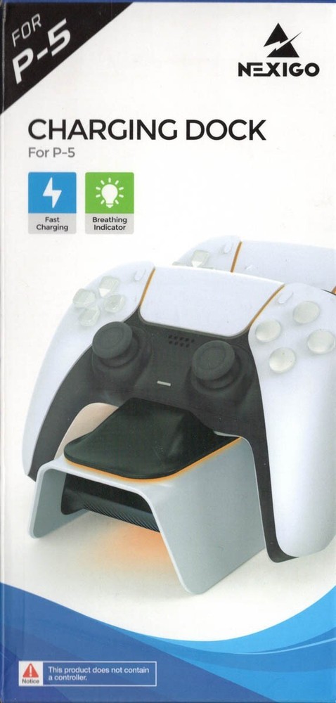 CHARGING DOCK FOR PS5 - Nexigo, New In Box