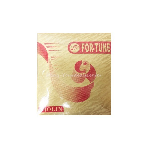 New For-Tune Perlon Violin String Set 1/4 -- Steel Ball E