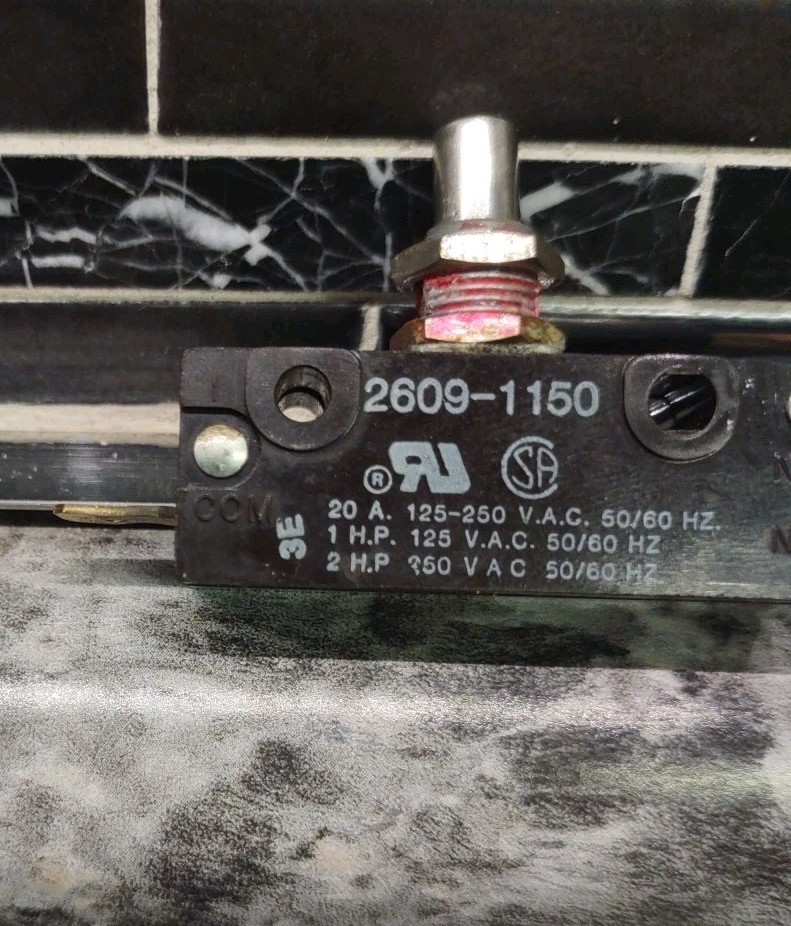 McGill, 2609-1150, Manual Reset Switch