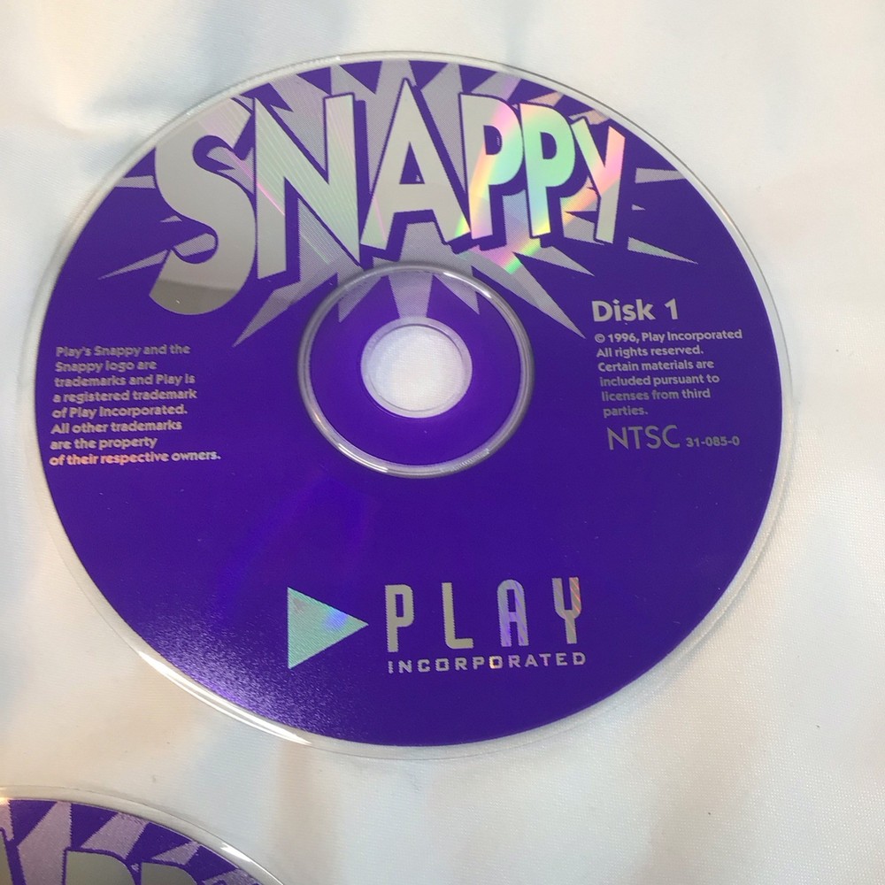Snappy 2 Disc Software Vintage